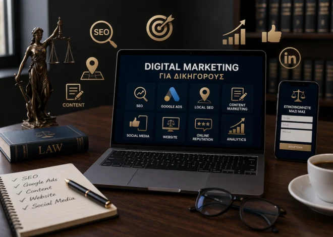 Digital marketing για δικηγόρους – Τα σημεία κλειδιά