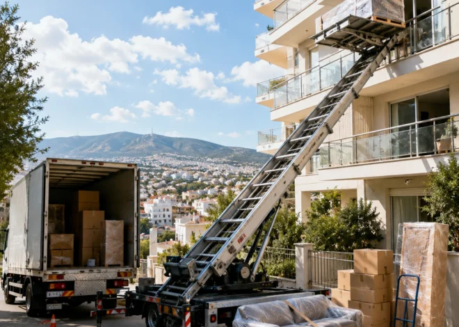 Μετακόμιση με Ανυψωτικό: Κόστος, Διαδικασία και Όλα Όσα Πρέπει να Γνωρίζετε